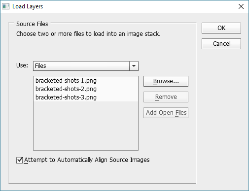 Adobe Photoshop Align