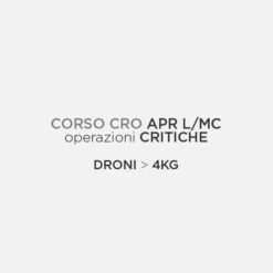 Corso Cro APR L/Mc (droni mag. 4 Kg)