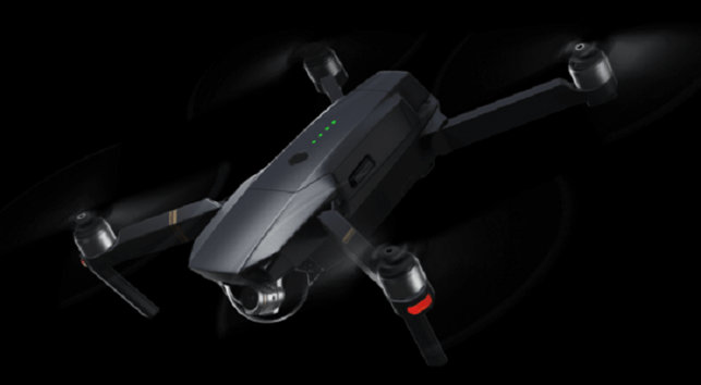 DJI Mavic Pro frenata