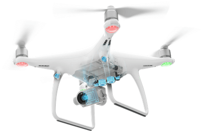 DJI Phantom 4 Advanced Sensori