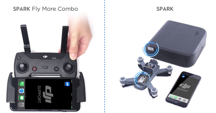 dji spark fly more combo