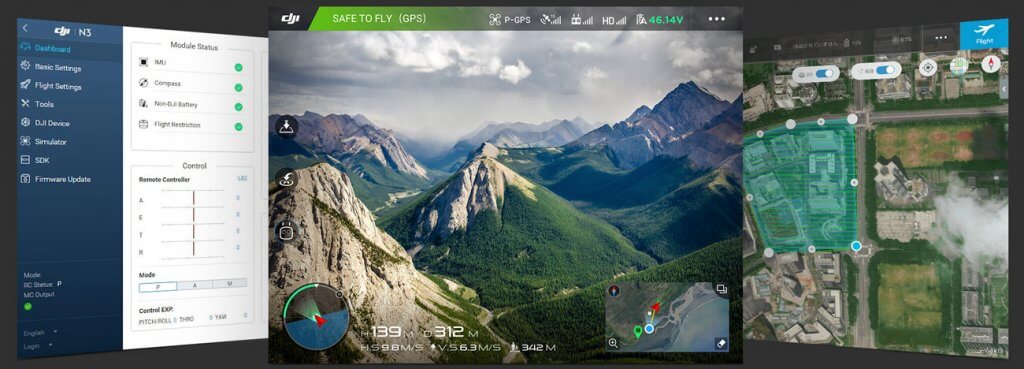 DJI N3 software