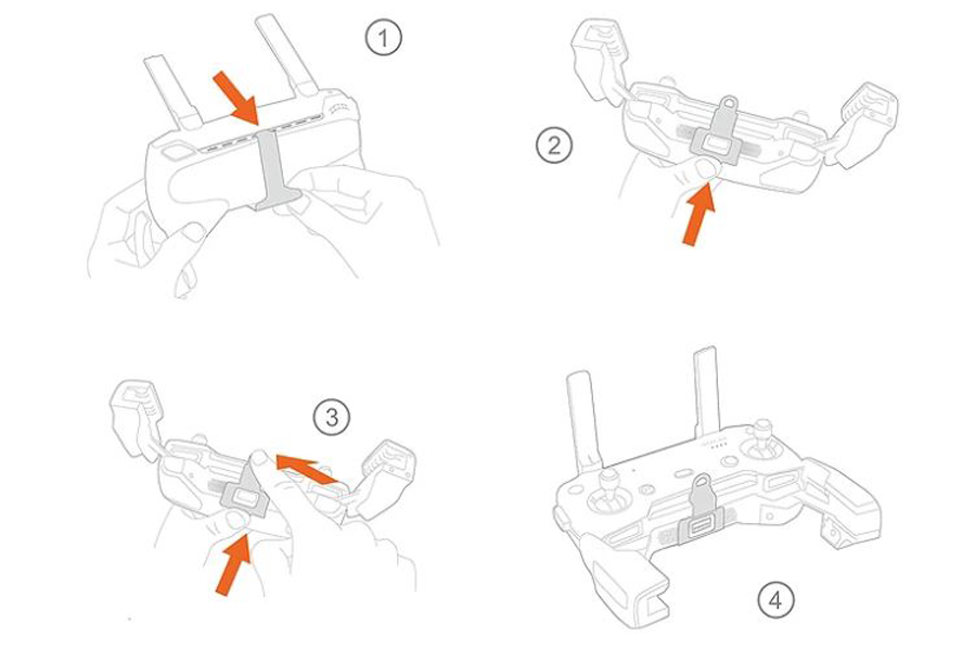 pgytech-laccetto_per_radiocomando_dji_mavic_air_istruzioni