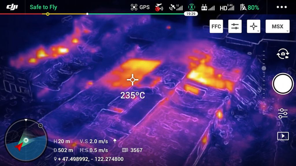 Mavic 2 Enterprise Dual Camera Termica
