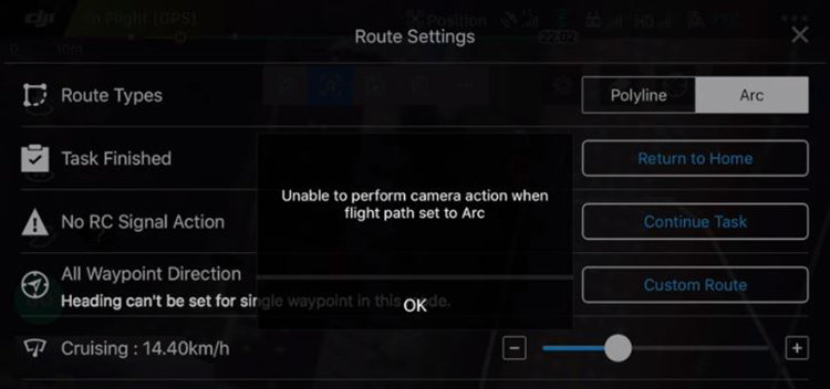 DJI GO 4 Waypoints