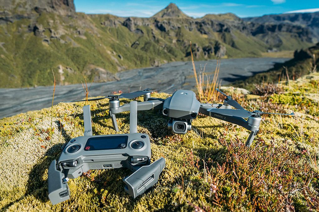 dji mavic 2 con radiocomando