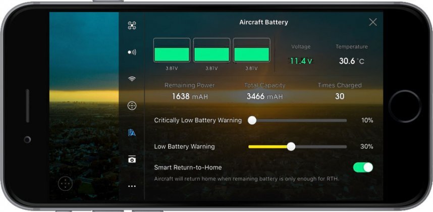 livello batteria