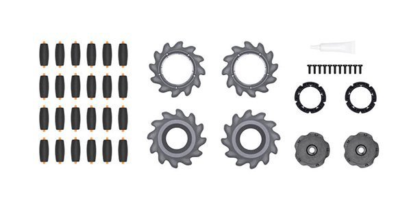 DJI RoboMaster S1 Meccanum Wheel componenti.