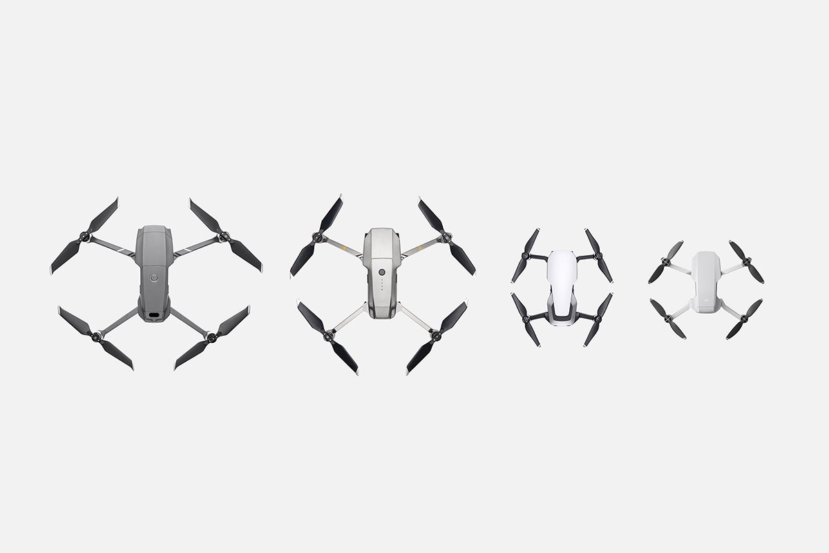 Confronto droni della serie DJI Mavic - DJI Authorized Retail Store