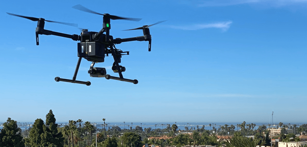 Drone come pronto intervento nel dipartimento di polizia di Chula Vista