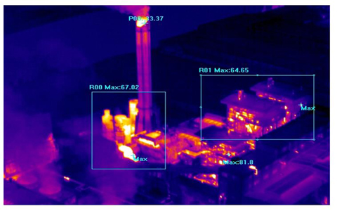 videocamera flir xt2 dji