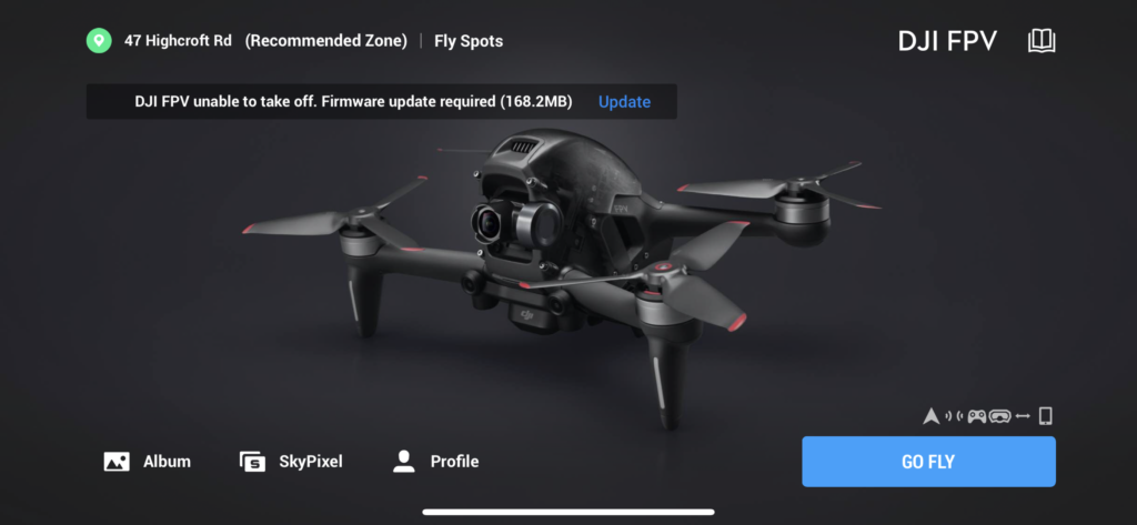 DJI Fly app