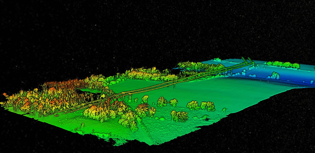 DJI M300 RTK con LiDAR ispezione