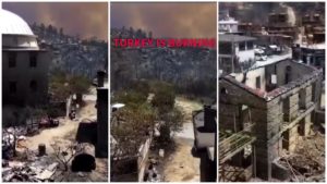 Droni Incendi Turchia