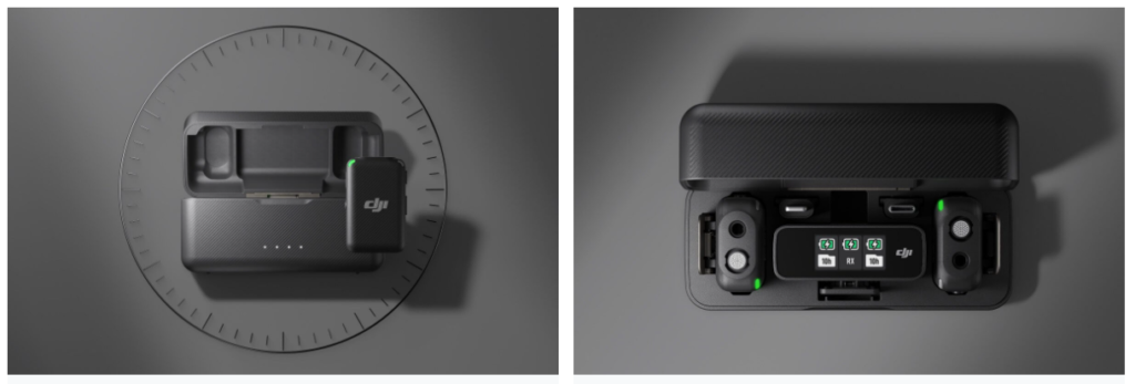 custodia di ricarica dji mic