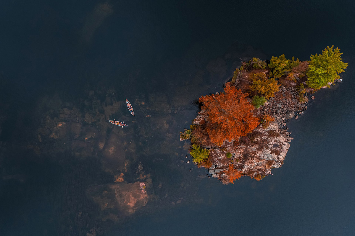 ripresa dal drone