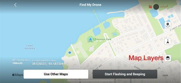 mappa dji fly