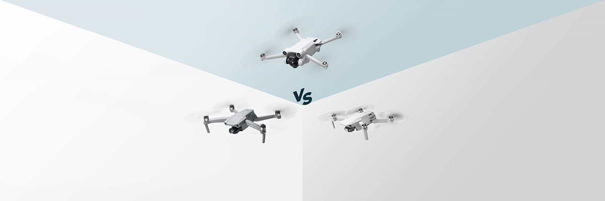 DJI Mini 3 Pro, Mini 2 e Mavic Air 2: quale dovrei scegliere?