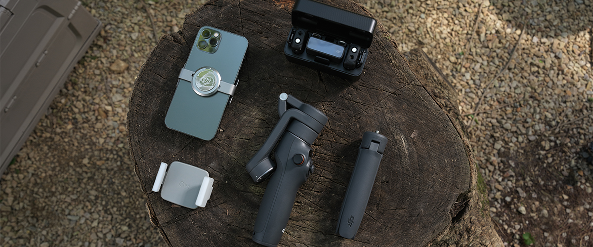 OM with DJI Mic