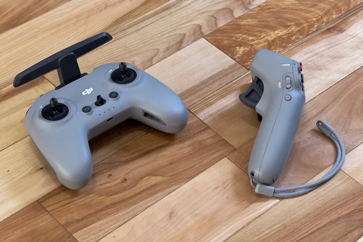 dji motion controller e radiocomando